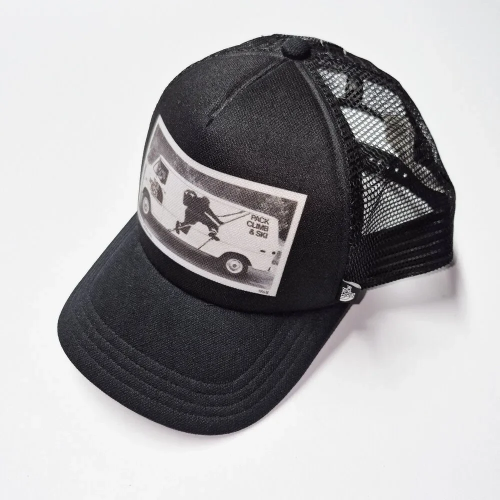 The North Face Pack Climb Ski Van Trucker Hat Mesh Snapback Berkeley 1966 Cap